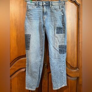 EUC ✨ Sonoma Boyfriend Denim Patchwork Jeans
